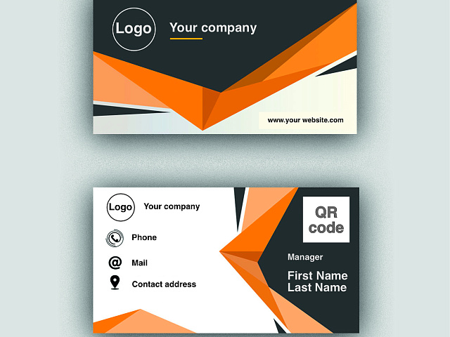 Standard business cards